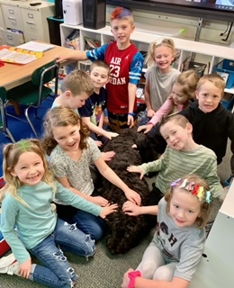 Luna and animal crackers